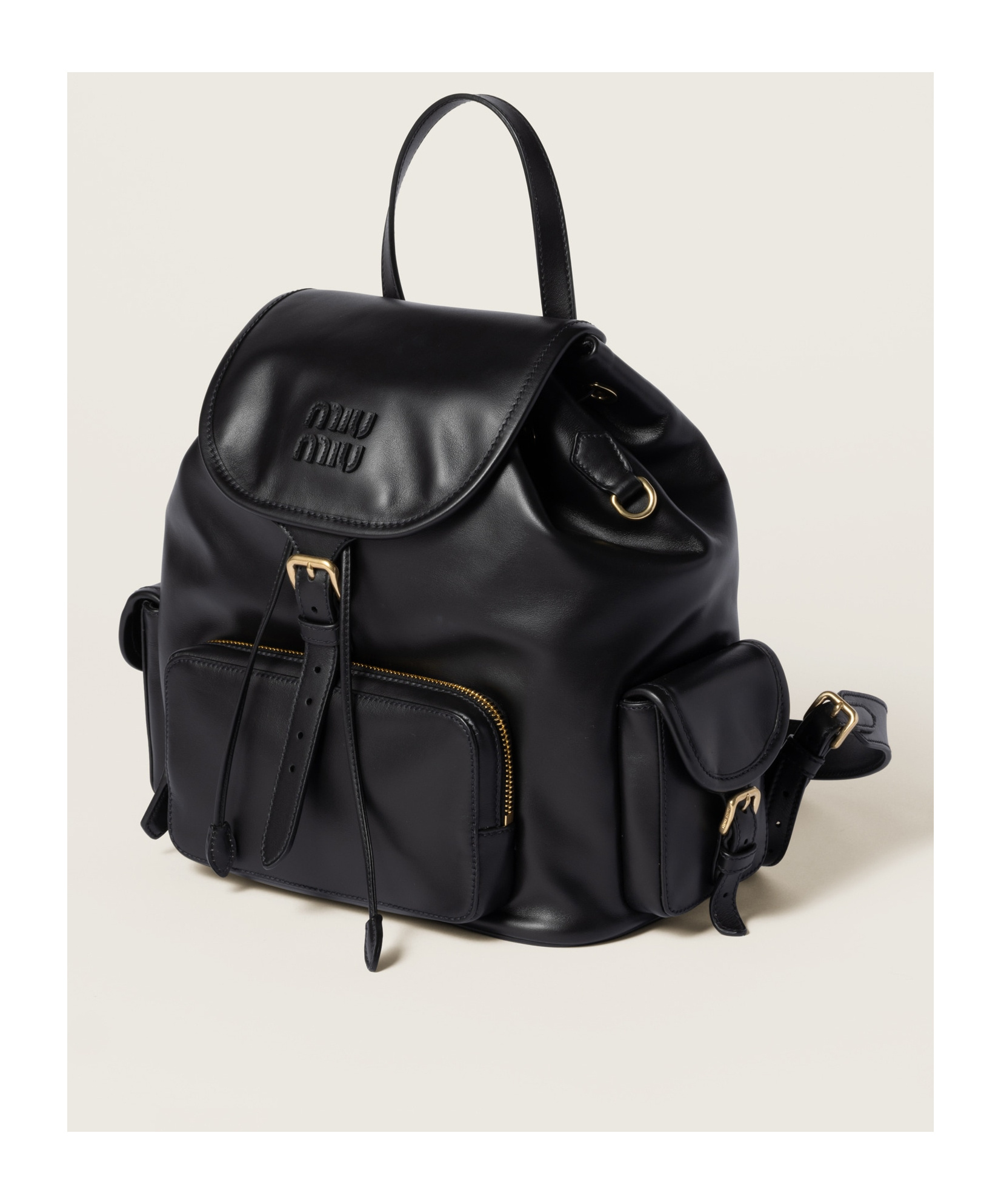 Miu Miu Leather Backpack