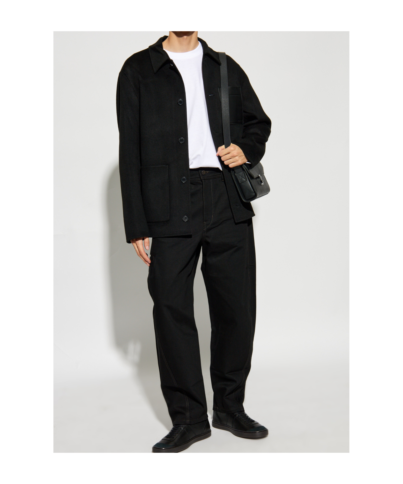 YVES SALOMON CHEST-POCKETED JACKET
