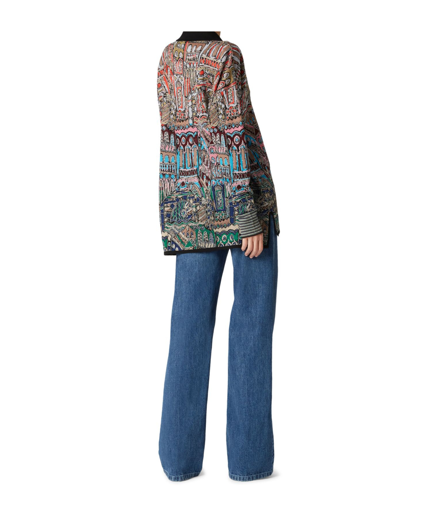 MISSONI DENIM TROUSERS WITH BELT LOOPS