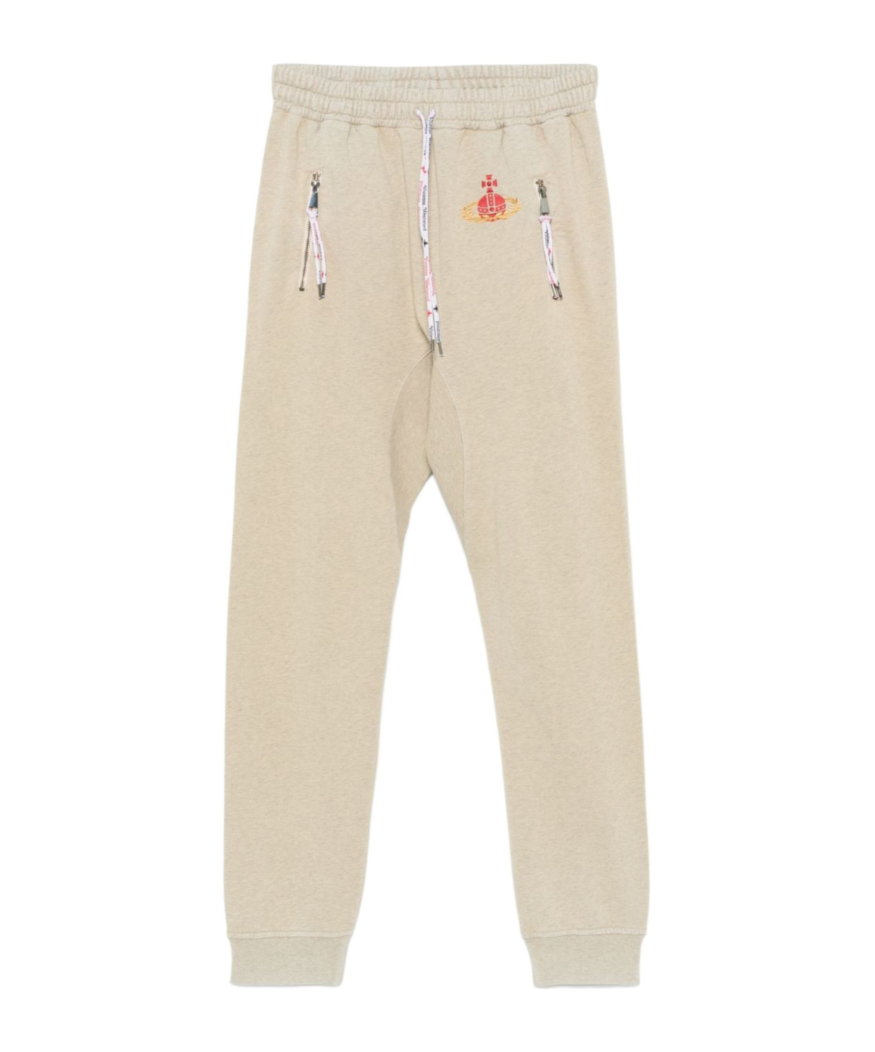 Vivienne Westwood Elastic Waist Track Pants In Nude