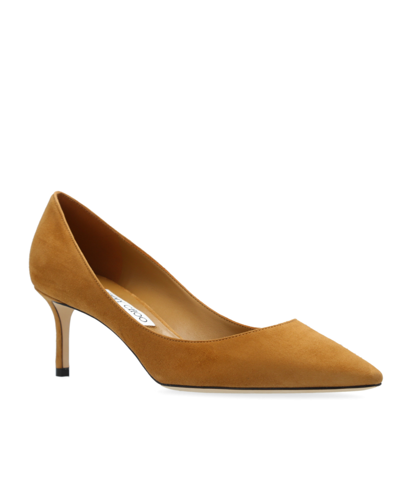 Jimmy Choo 60mm Romy Suede Pumps In Brown
