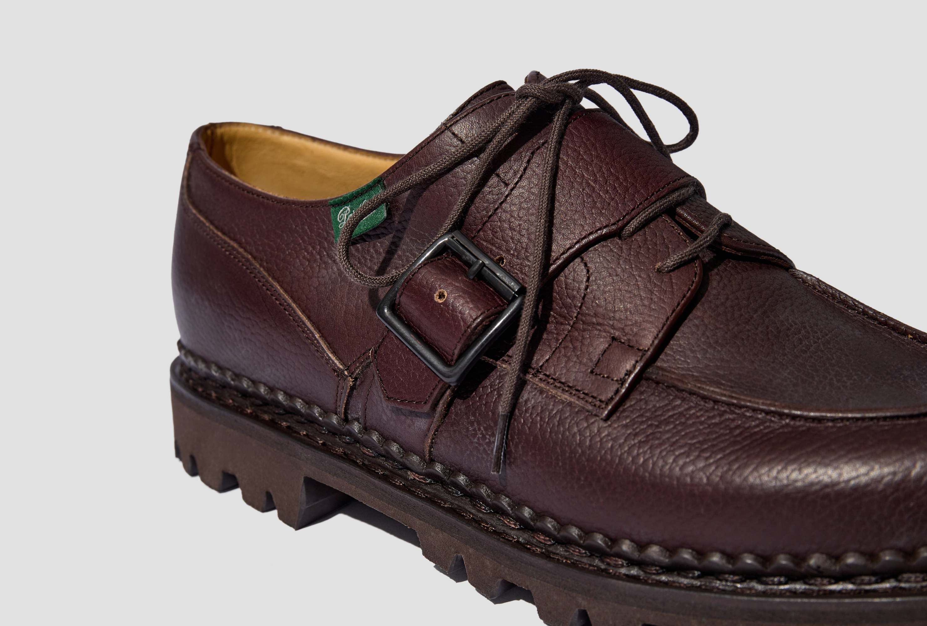 Paraboot Round-head Casual Shoes In Black