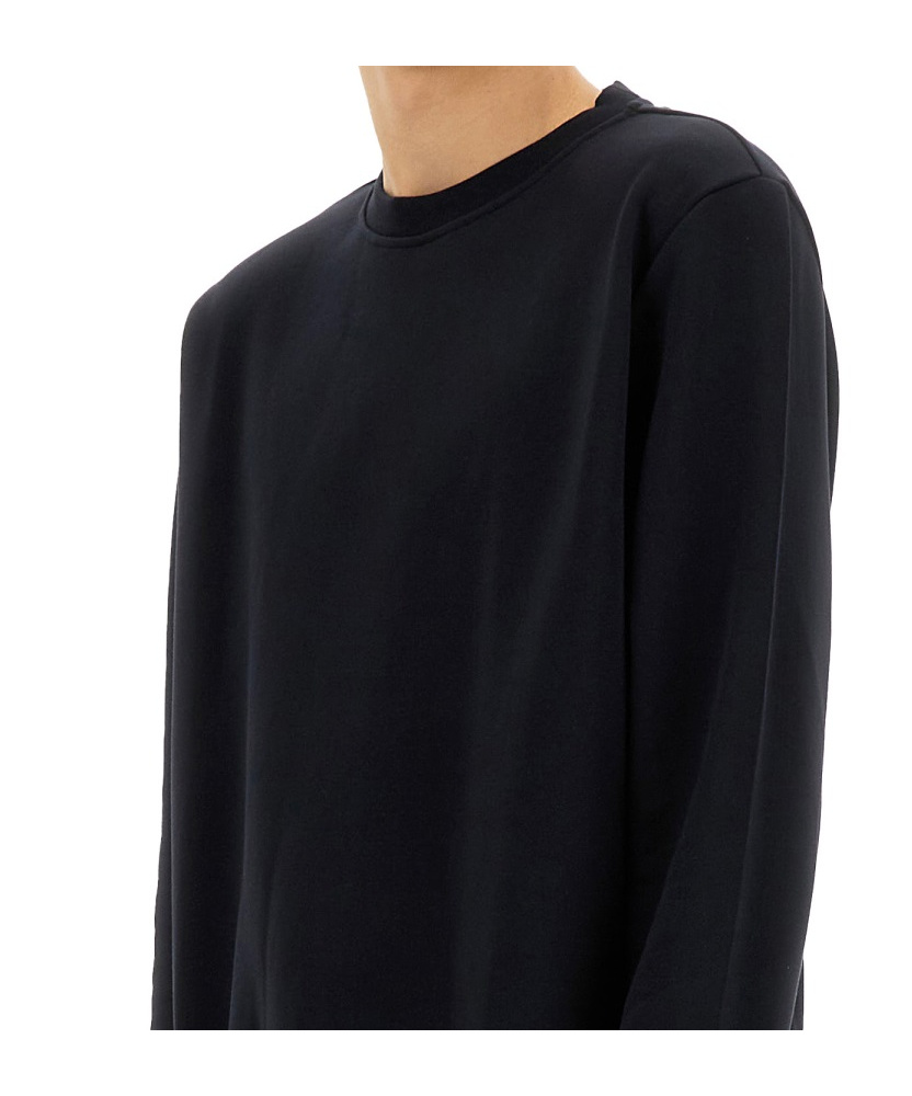 Paul Smith Signature Striped Crewneck Sweatshirt In Black