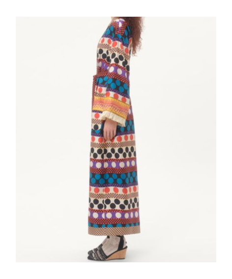 Valentino Polka Dot Print Robe