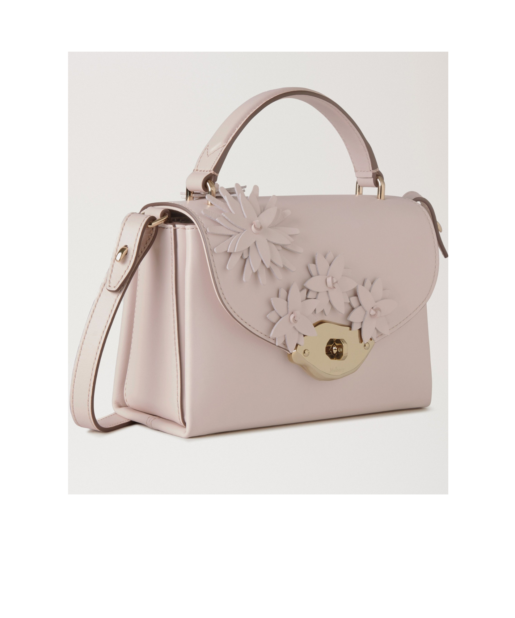 Mulberry Small Lana Top Handle Shoulder Bag In Pink