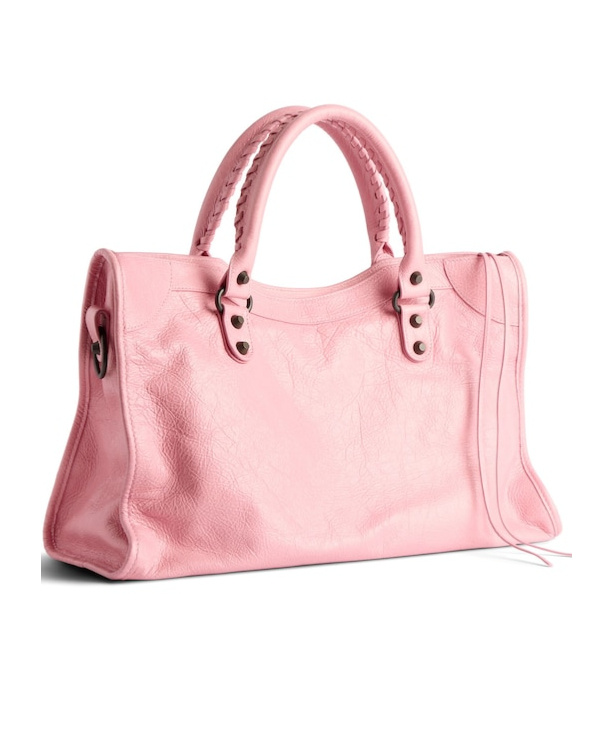 Balenciaga Women's Le City Medium Bag  In Vintage Pink In Pink