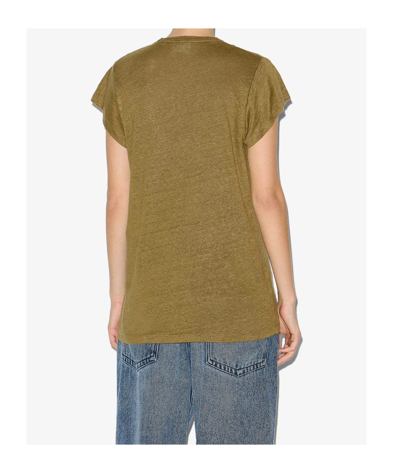 Isabel Marant Étoile Zankou T-shirt In Brown