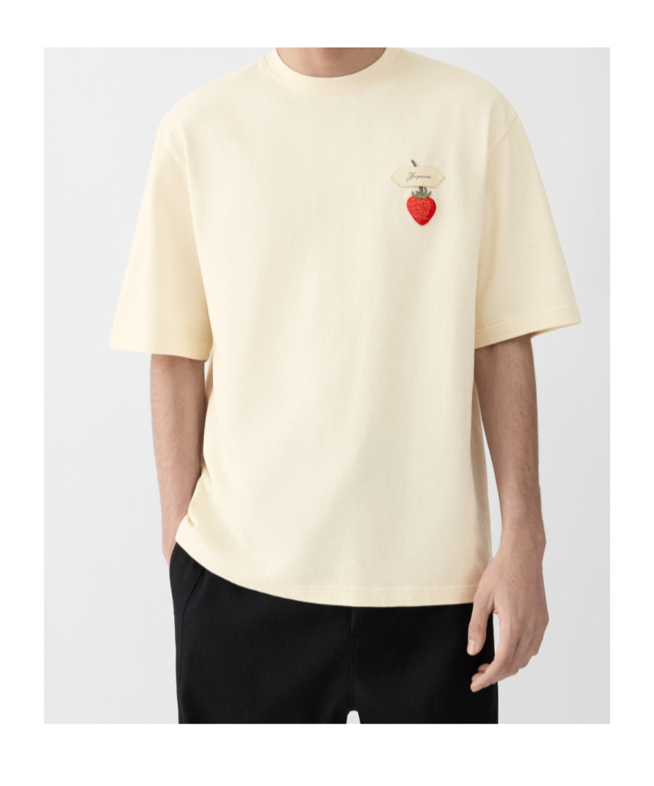 Jacquemus The Strawberry T-shirt In Pink