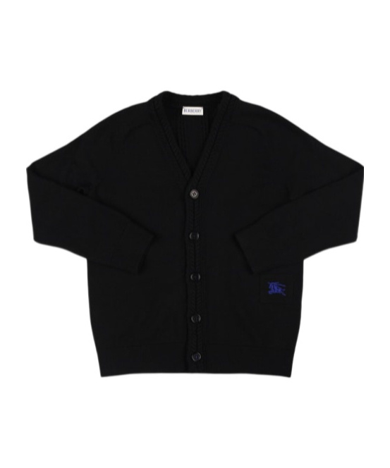 Burberry Long-sleeved Knitted Cardigan