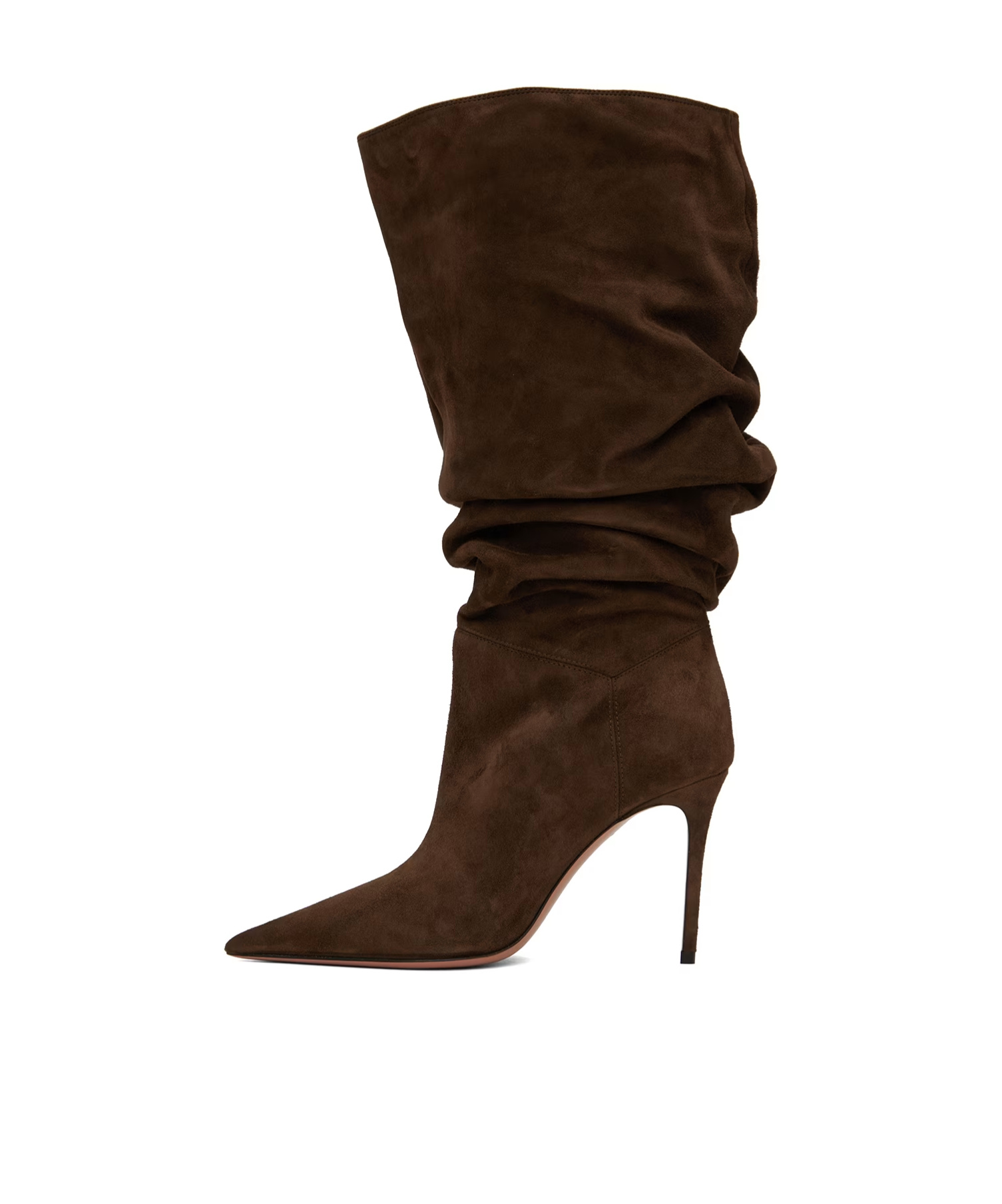 AMINA MUADDI JAHLEEL PLEATED BOOTS