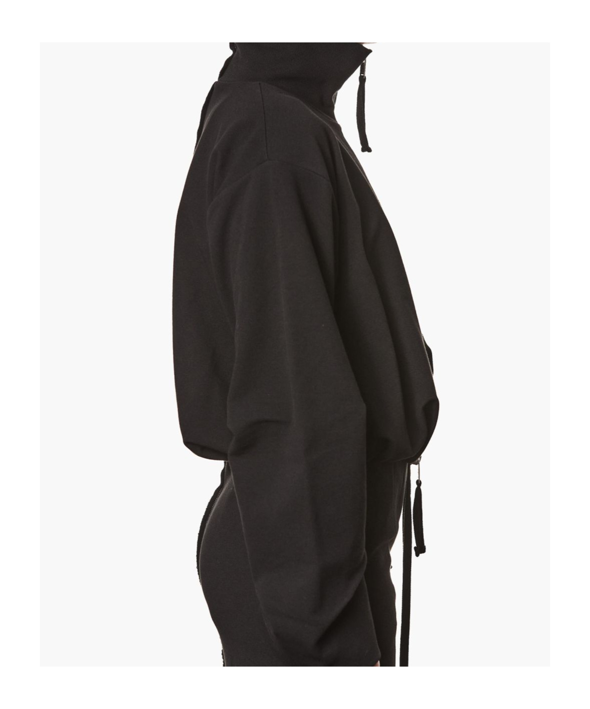 Thom Krom Zip-front Long-sleeves Jacket In Black