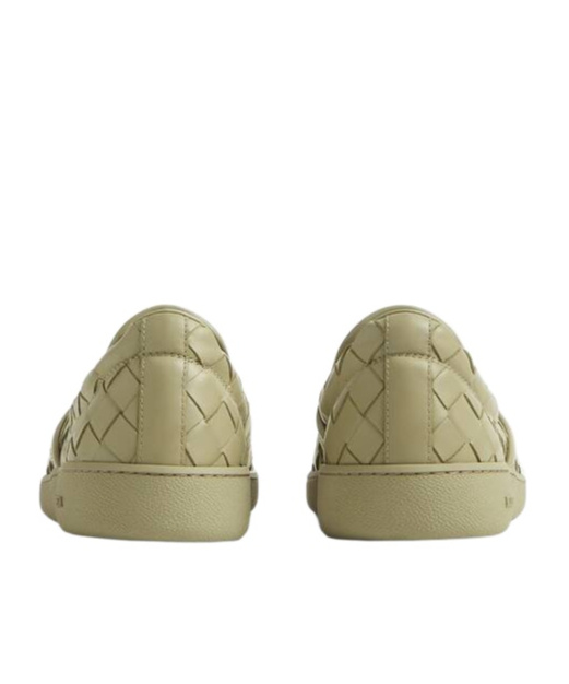Bottega Veneta Sawyer Intrecciato Leather Sneakers In Nude