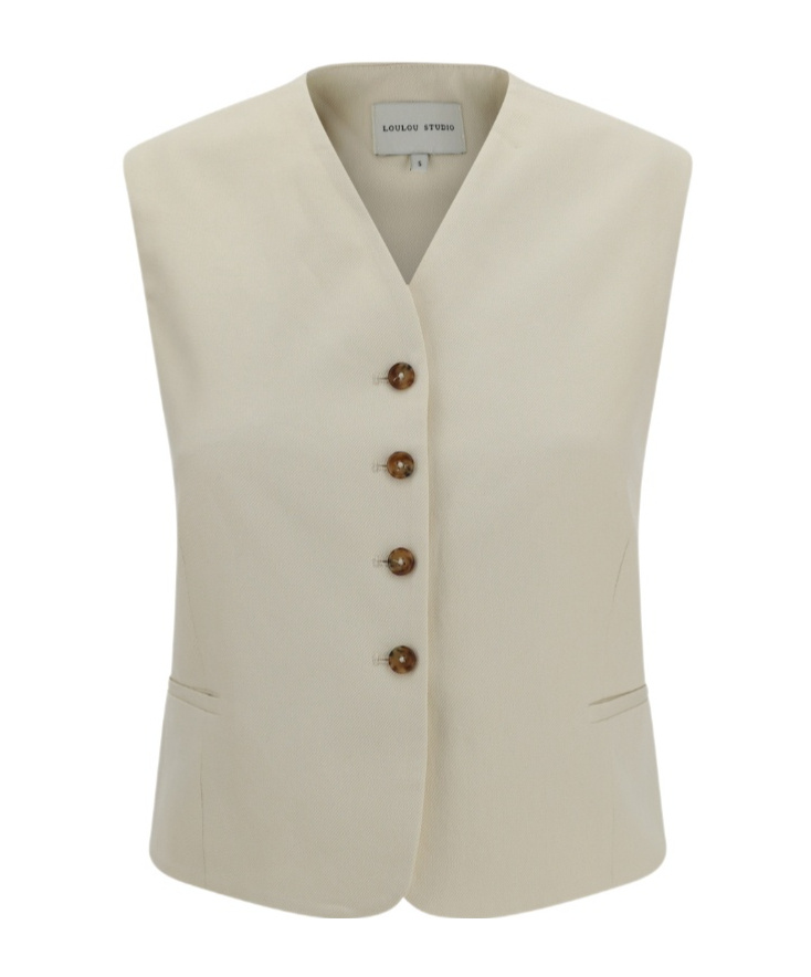 Loulou De Saison Ba Vest In Neutral