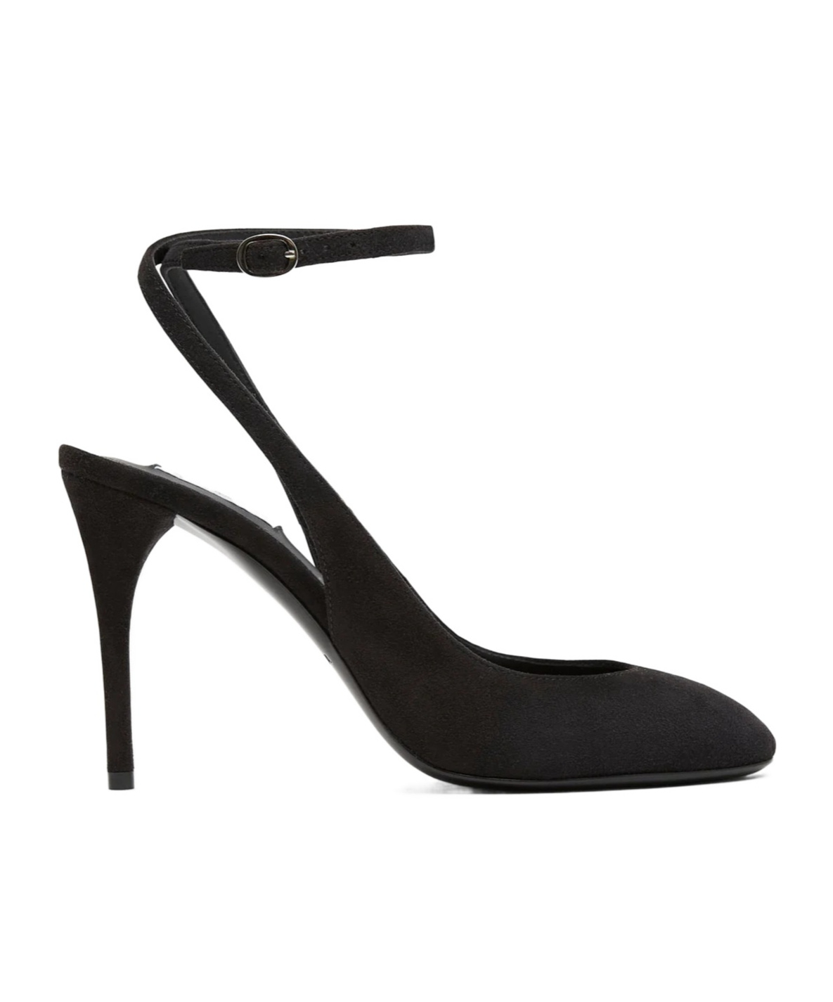 Alaïa Round Toe High Heels In Black