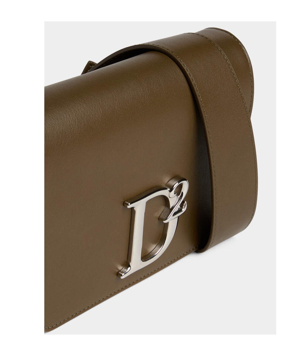 Dsquared2 Flip Shoulder Bag In Green