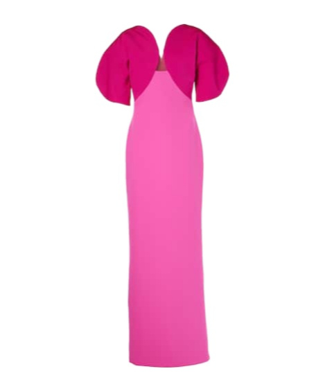 Safiyaa London Karla Gown In Pink