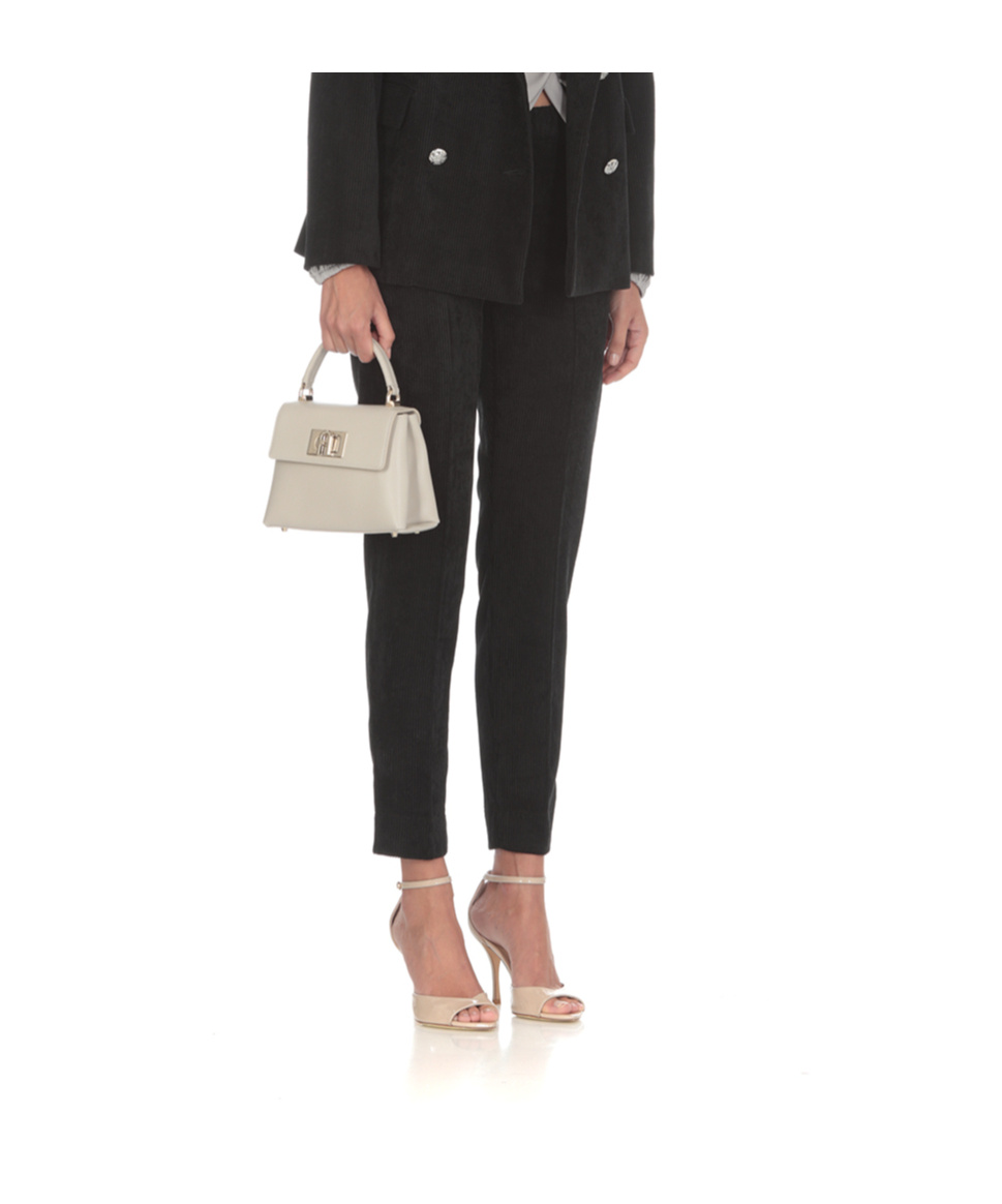 D Exterior D.exterior Tapered Corduroy Pants In Black