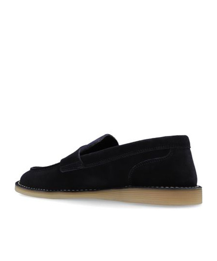Dolce & Gabbana Logo-lettering Loafers In Black