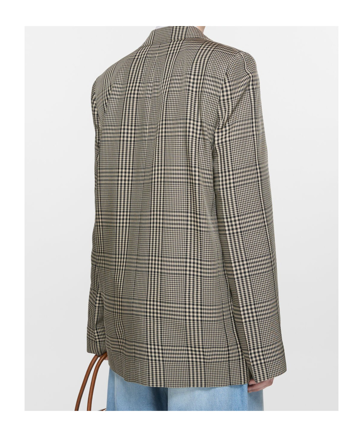 Acne Studios Single-breasted Jacket - Regular Fit In Multicolor