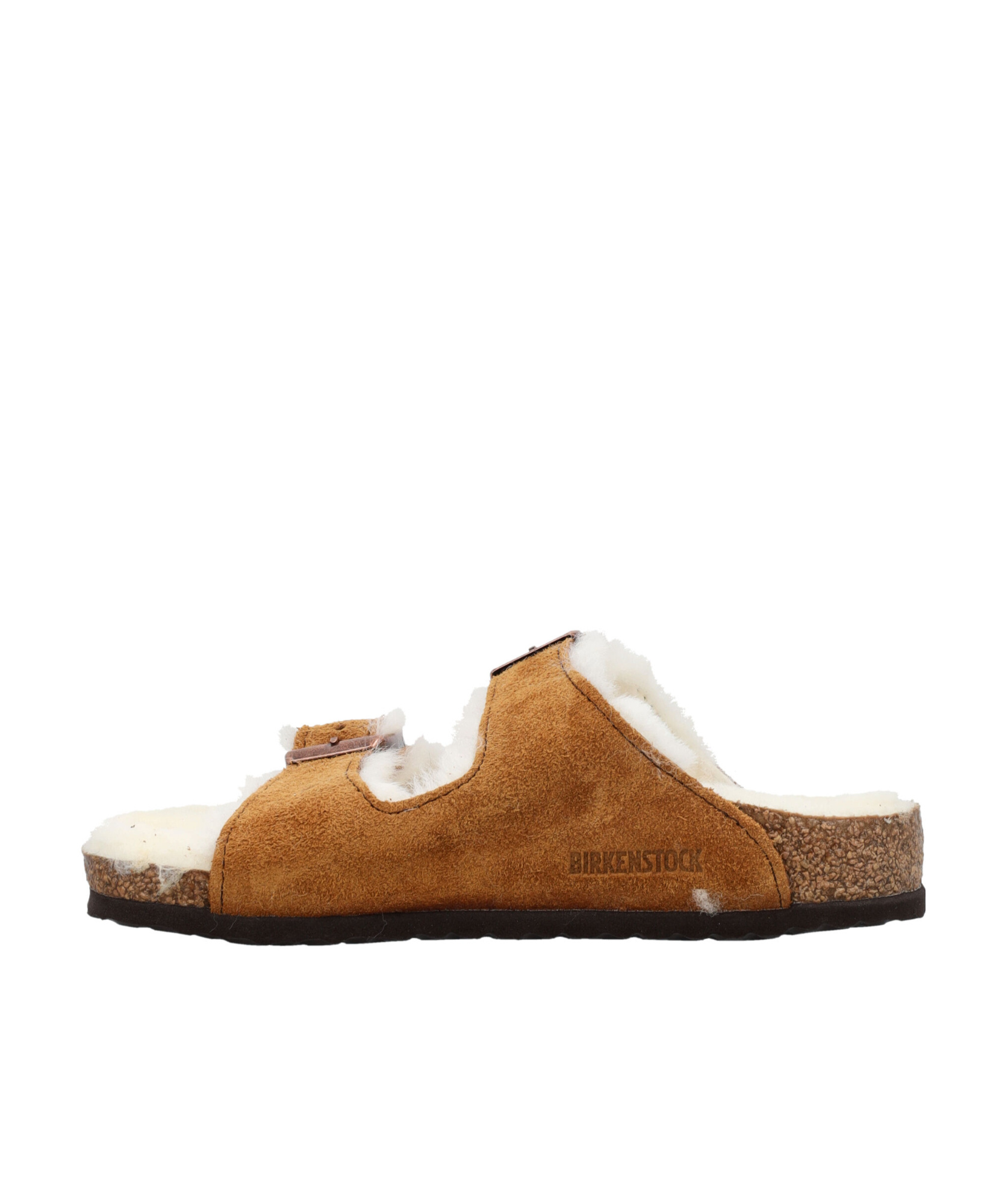 Birkenstock Arizona Shearling-trim Sandals
