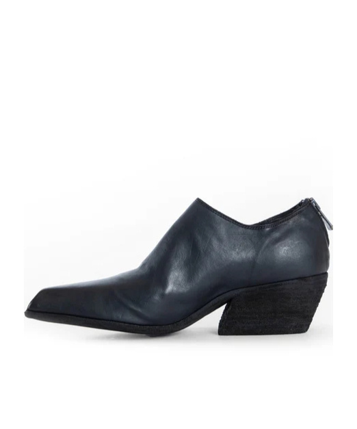 Guidi Round-toed High Heels In Blue