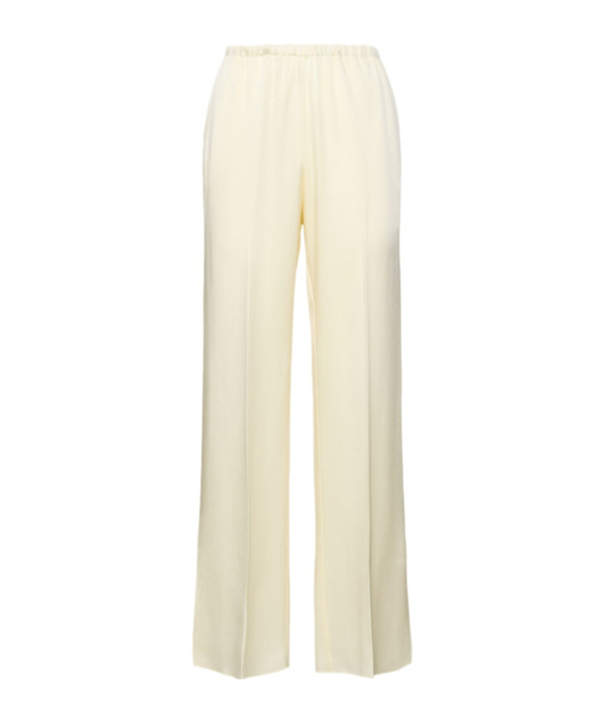 Forte Forte Elastic Waist Straight Pants
