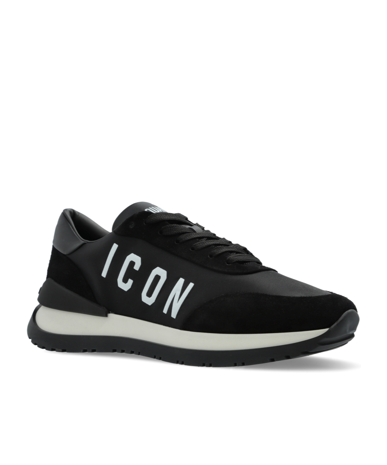 Dsquared2 Icon Running Sneakers In Black