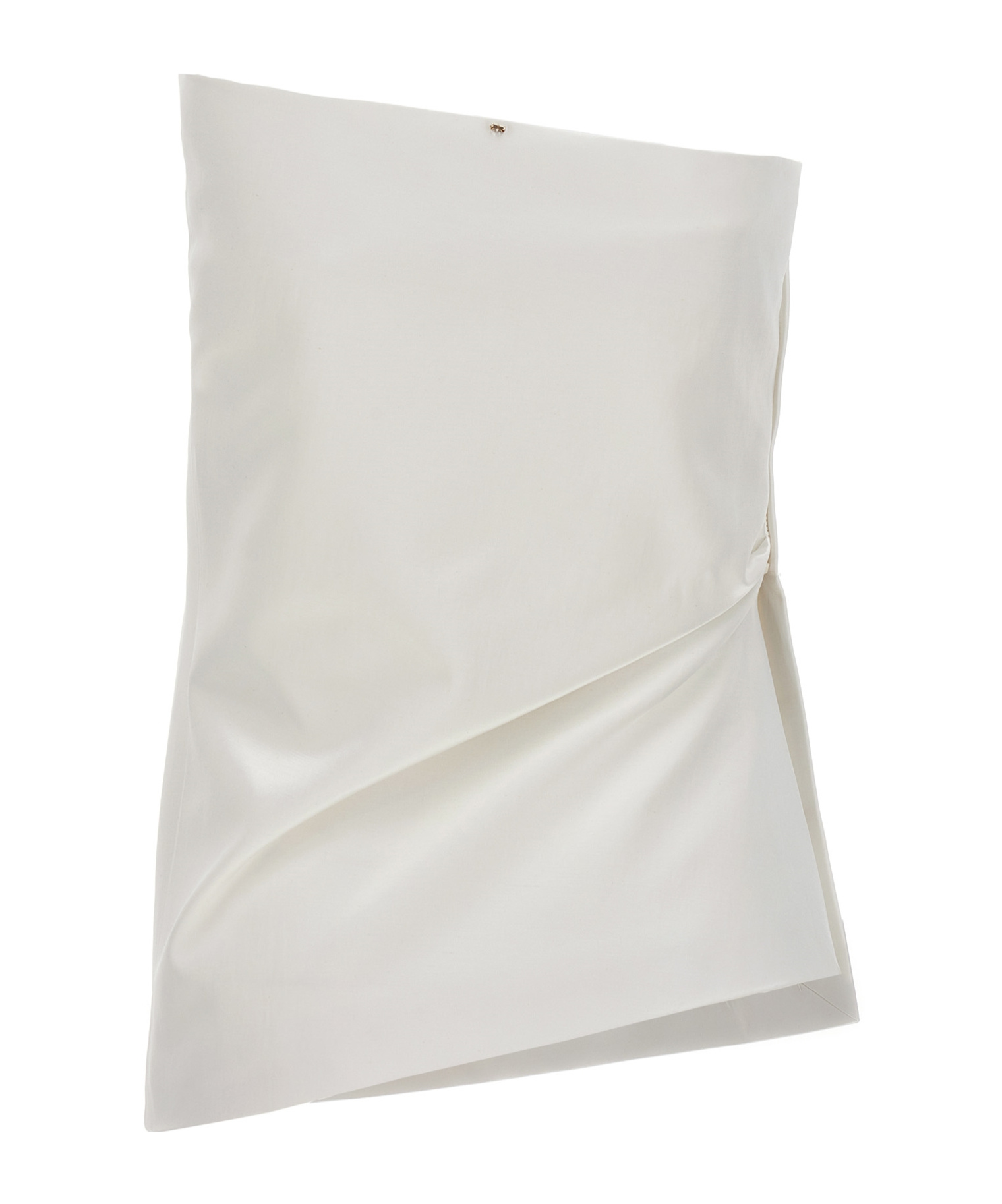 Sportmax White Adda Bustier Top In White