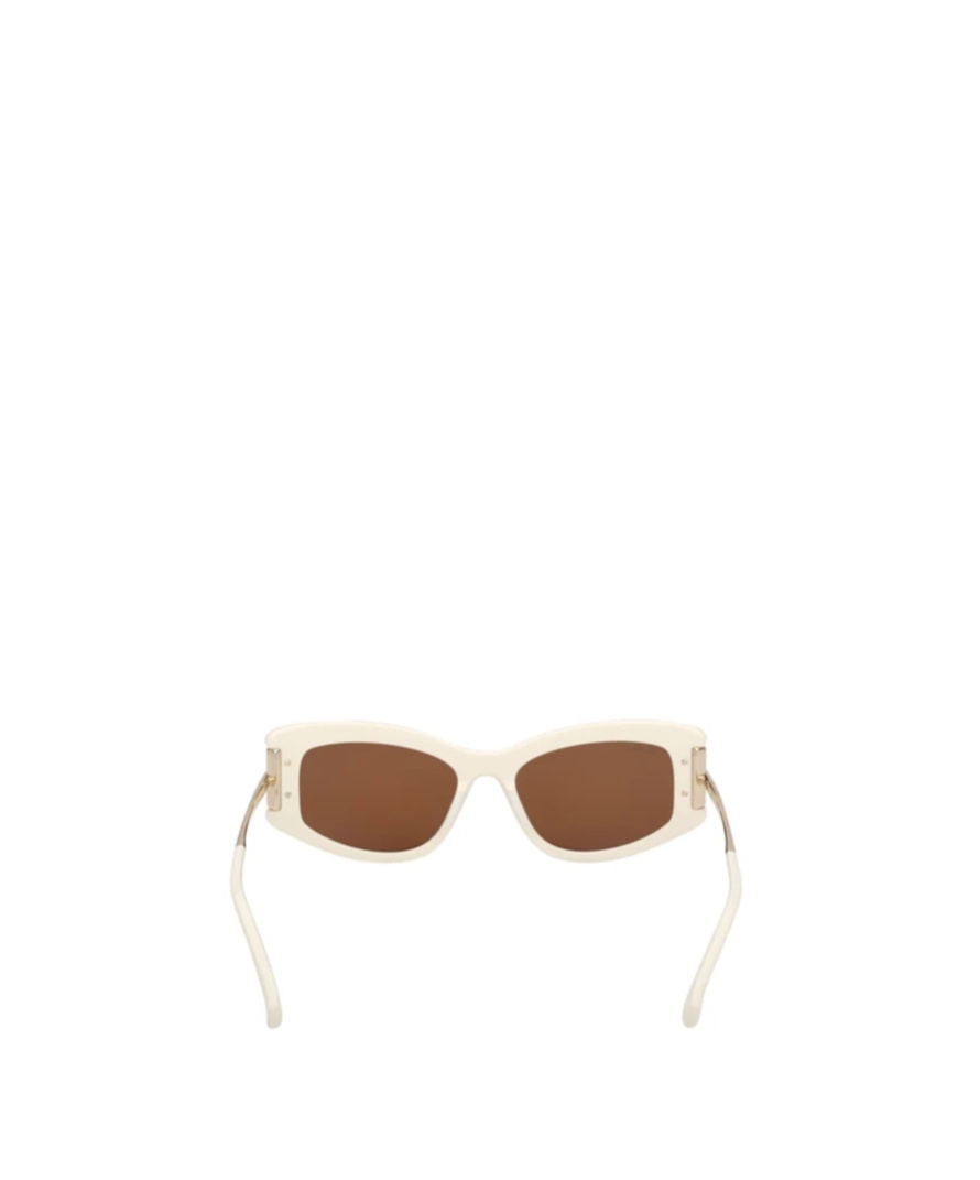 Max Mara Cat-eye Sunglasses In White