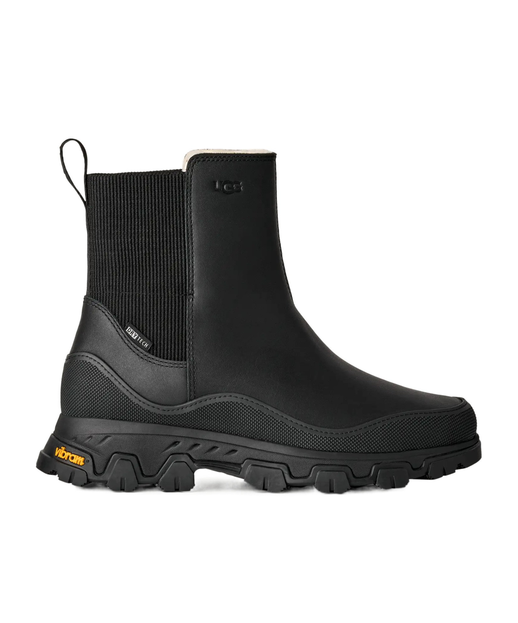 Ugg Round-toed Ankle Boots In Black