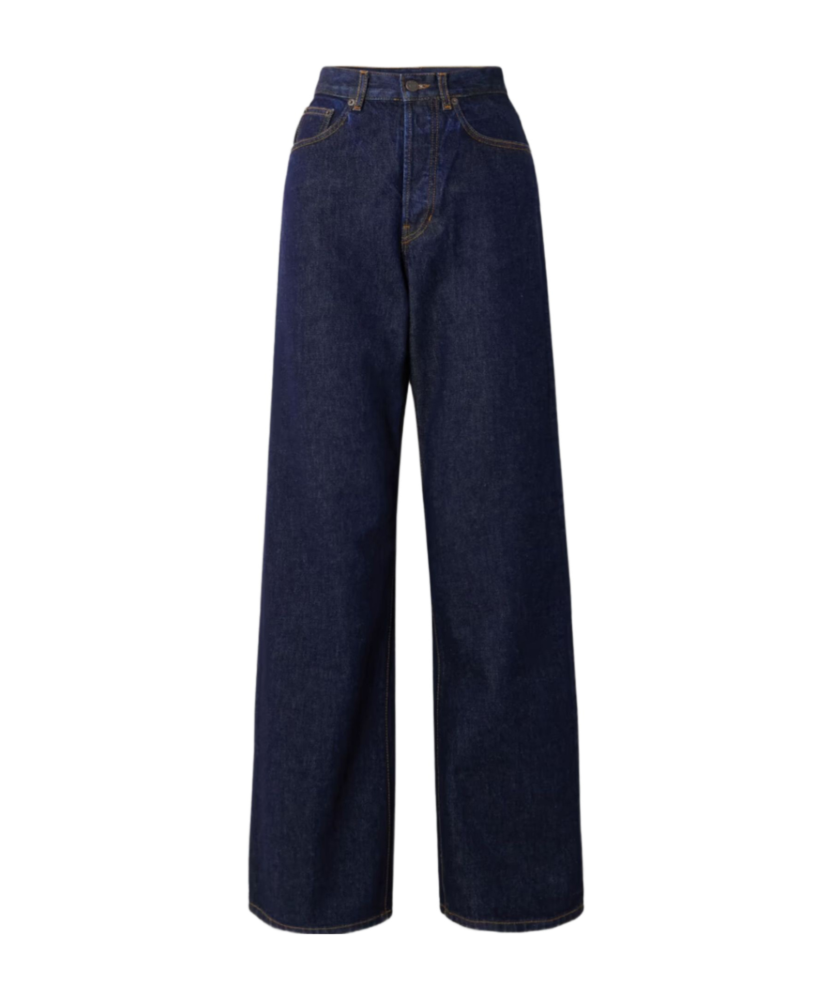 Dries Van Noten Belt-loop Jeans In Black