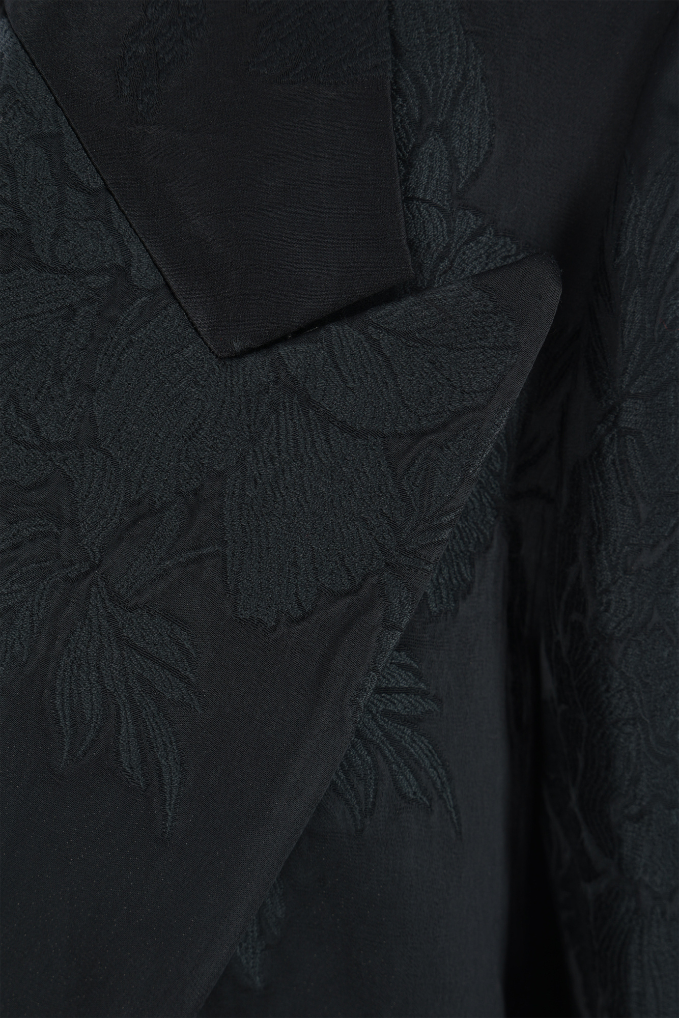 Dries Van Noten Blink Double-breasted Jacket In Jacquard In Dark Green