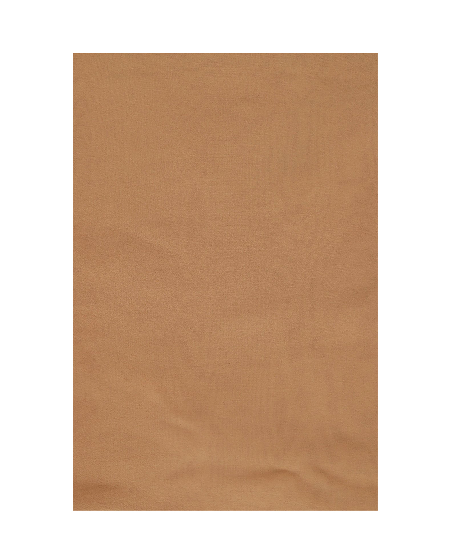 Alberta Ferretti Silk Chiffon Stole With Fluid Draping In Brown