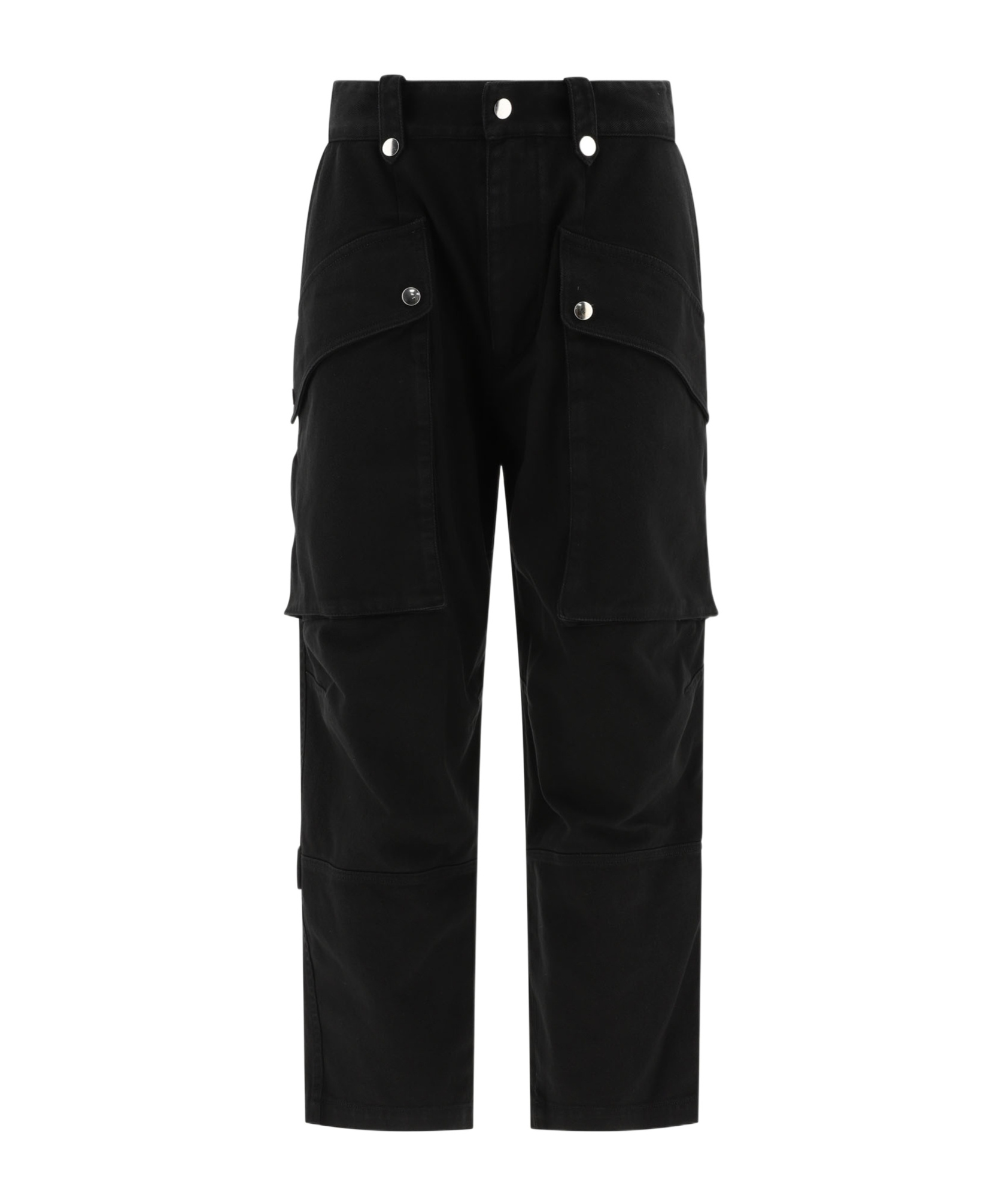 Isabel Marant Étoile Jannick Cargo Trousers In Black