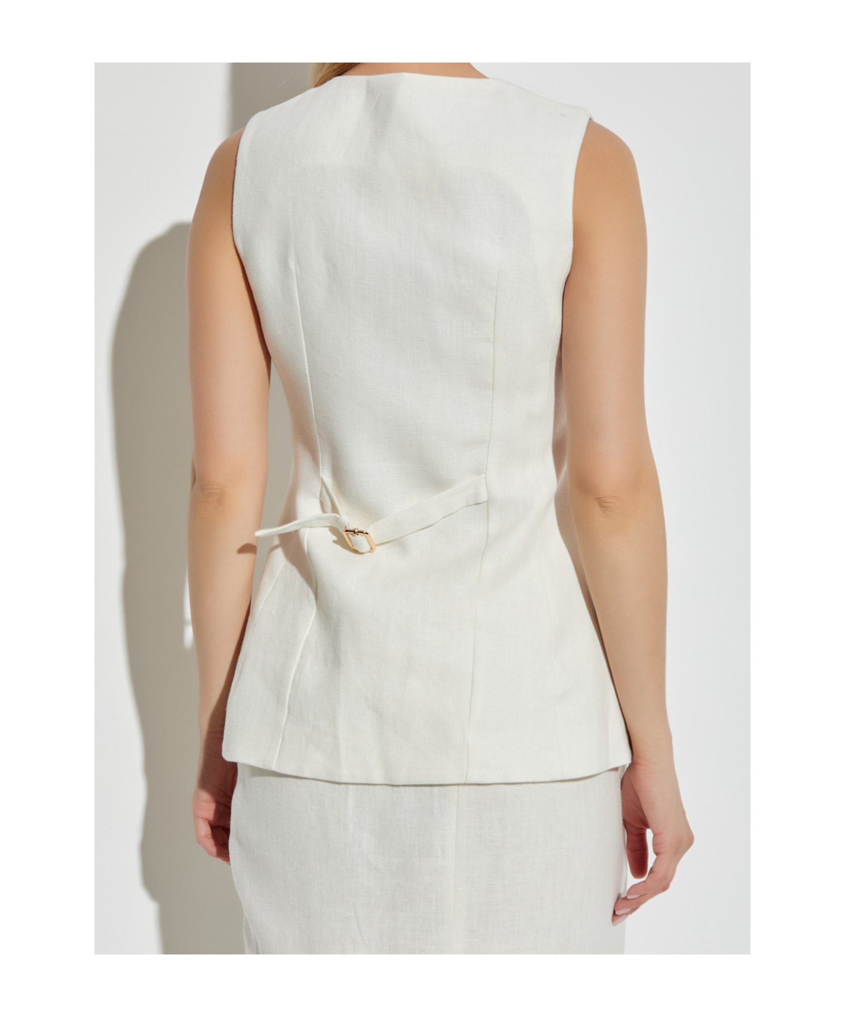 POSSE LINEN WAISTCOAT