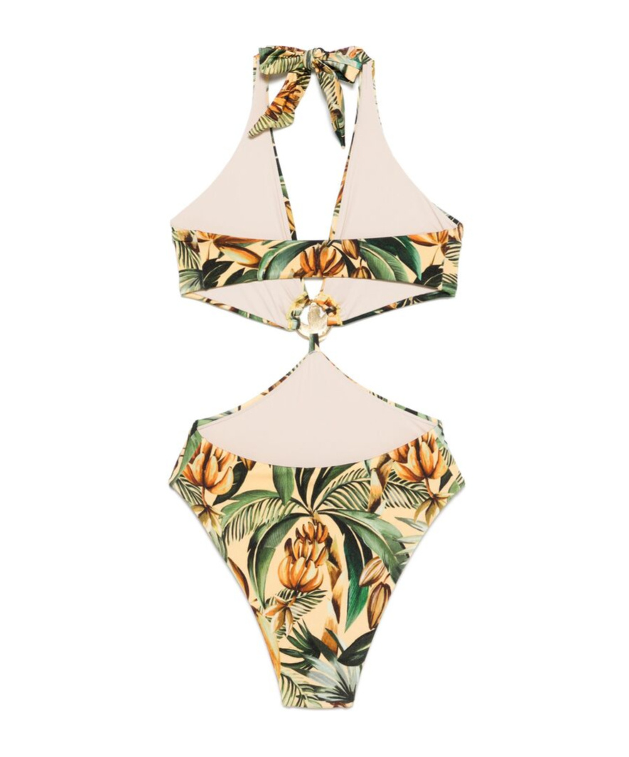 Farm Rio Botanical-print Swimsuit