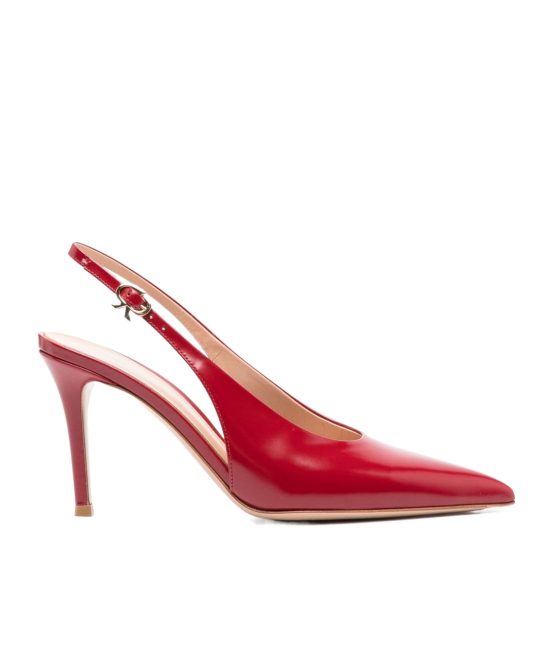 Gianvito Rossi Robbie 85mm Slingback Pumps In Red