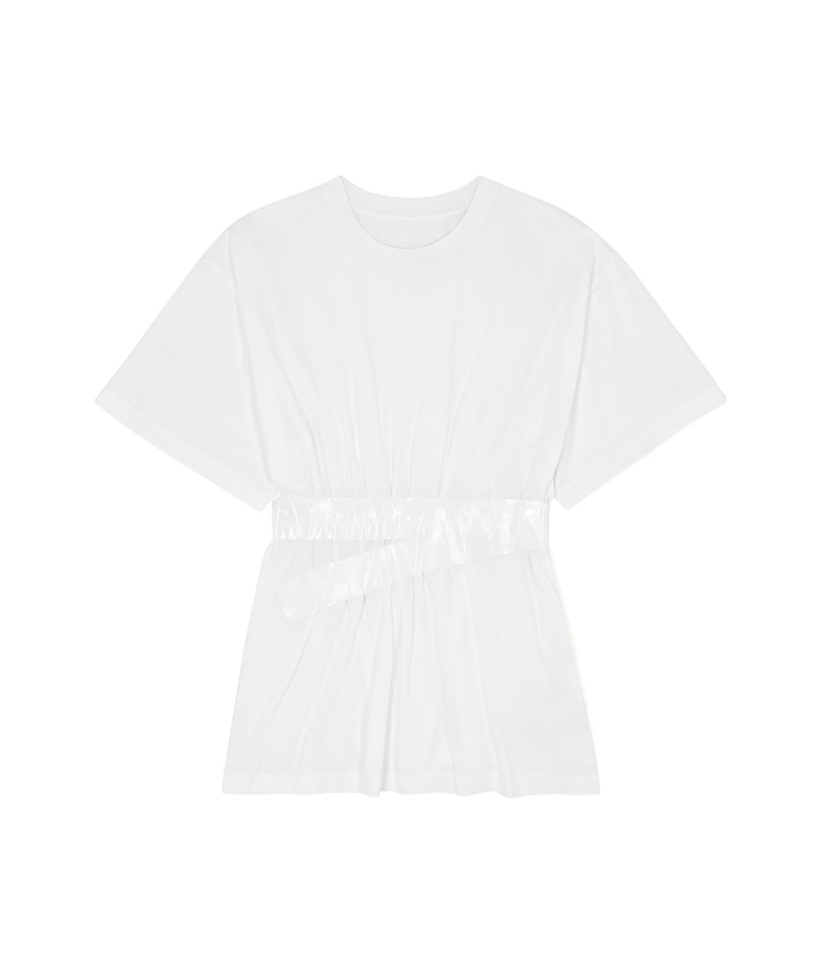 Mm6 Maison Margiela Mm6 By Maison Margiela "taped" T-shirt In White
