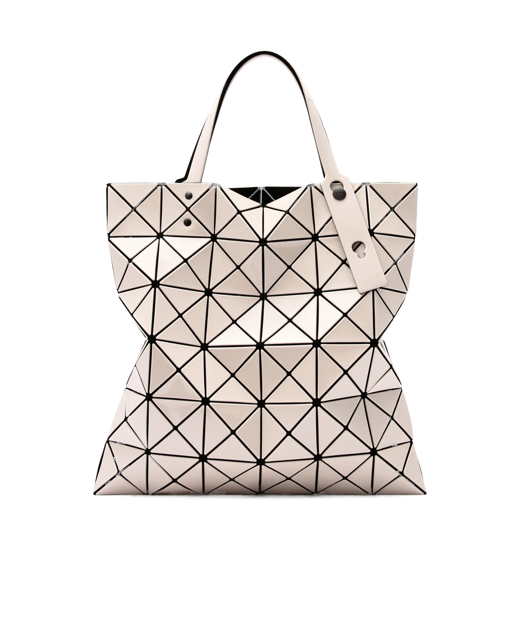 Bao Bao Issey Miyake Diamond Quilted Handbag In Nude