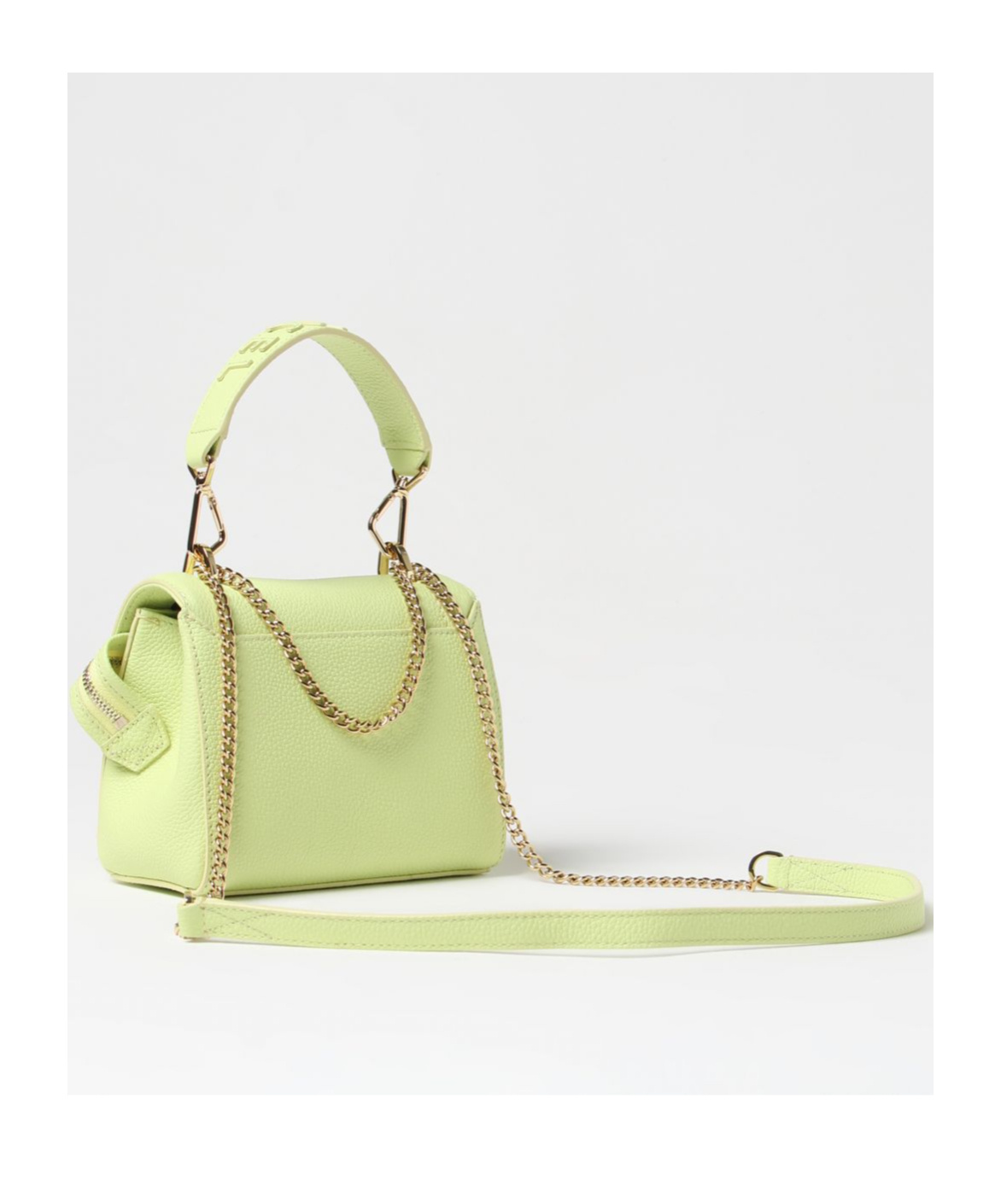 Lancel Chic Chain Strap Shoulder Bag In Yellow