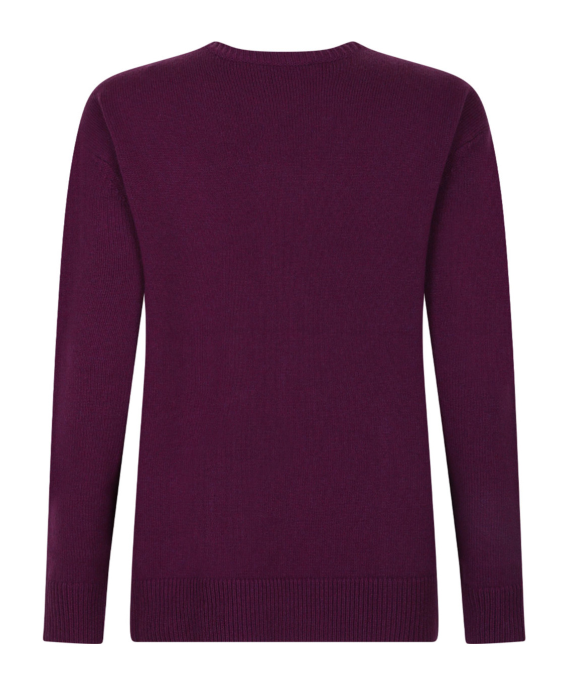 Max Mara Long-sleeved Sweater In Red