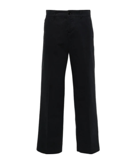 Aspesi Cotton Chinos In Black
