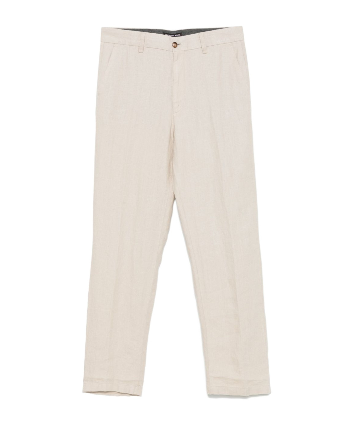 Michael Kors Belt Loops Slacks In Sand