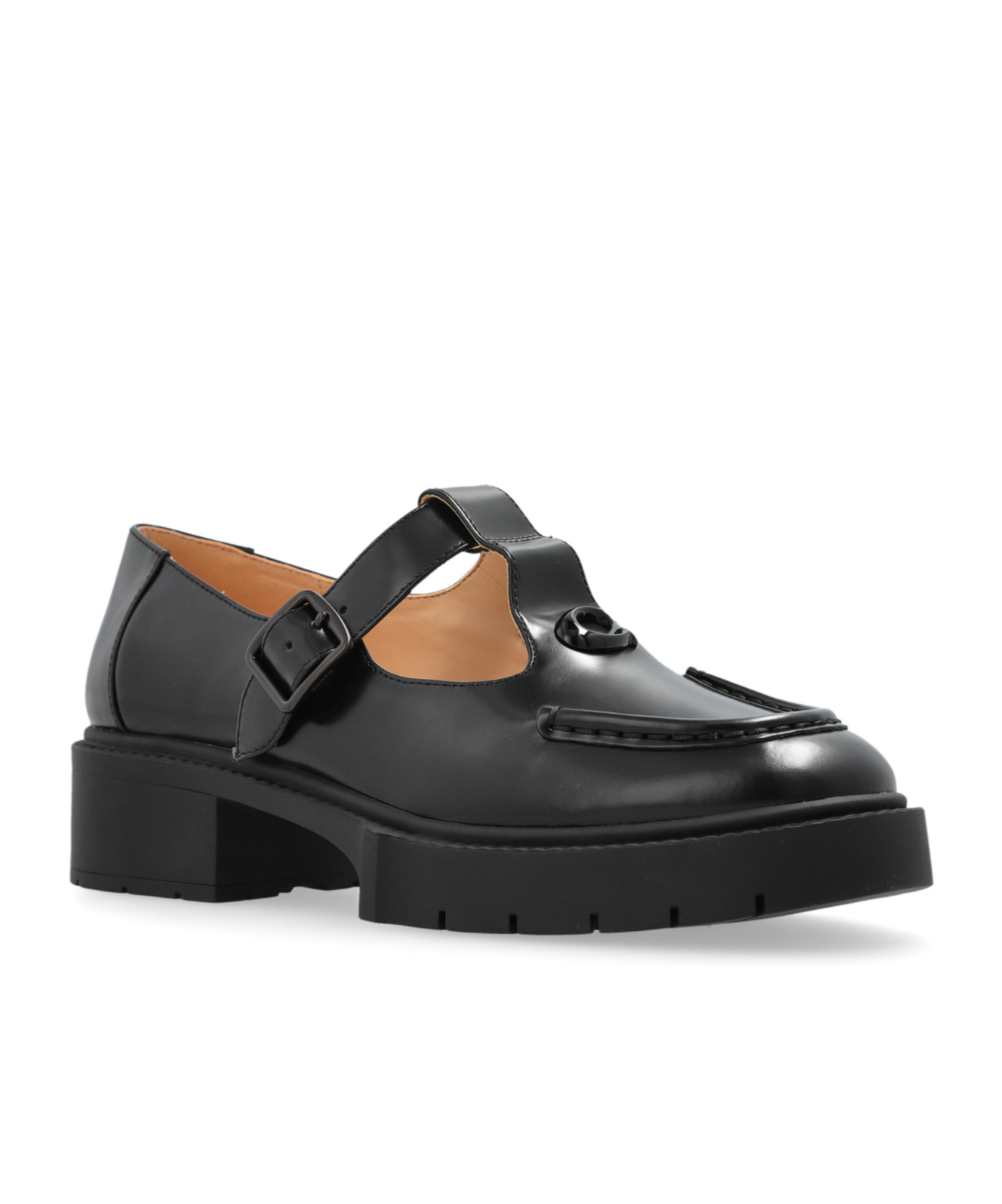 Shop Coach Liv Mary Jane Pumps In Black
