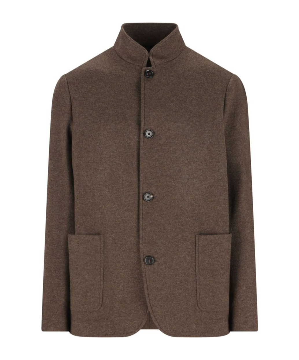 Loro Piana Spagna Button-up Jacket In Brown
