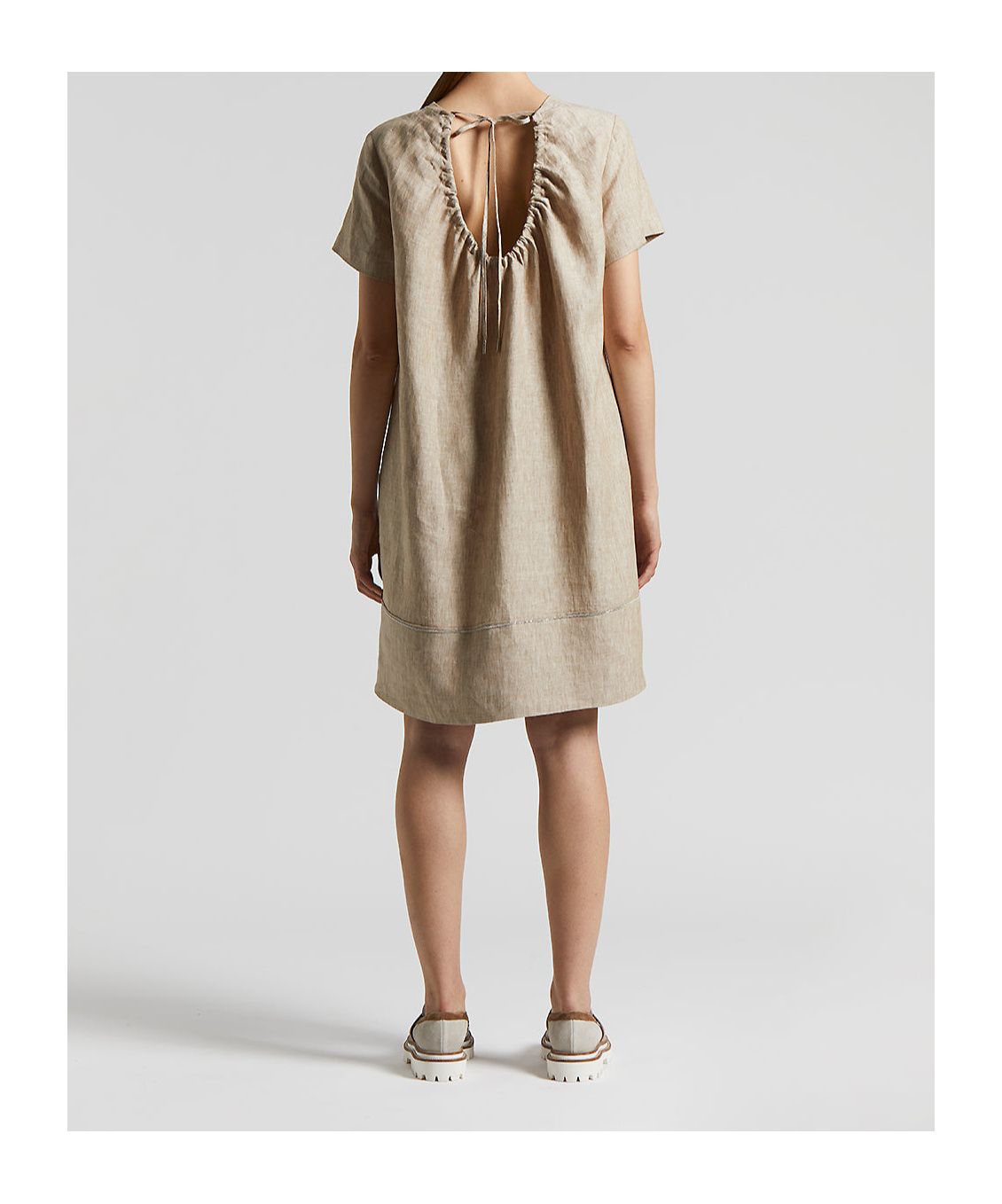 Peserico Women Linen Midi Dress