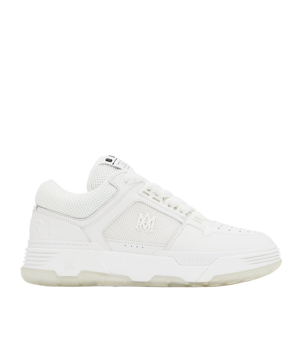 Amiri Sneakers With Holes And Details In White