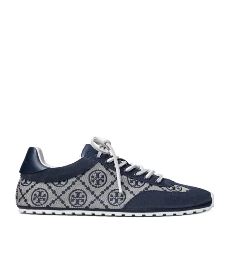 Tory Burch T Monogram Field Sneaker In Animal Print