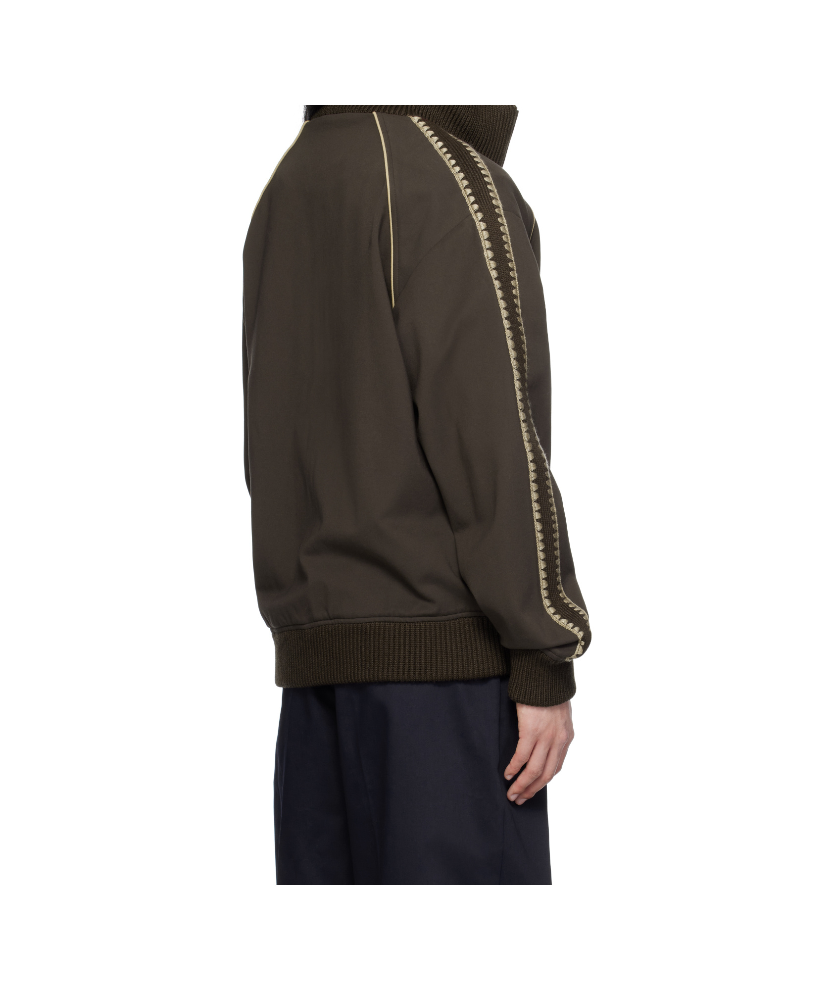 Axel Arigato Carter Ponte-jersey Track Jacket In Black