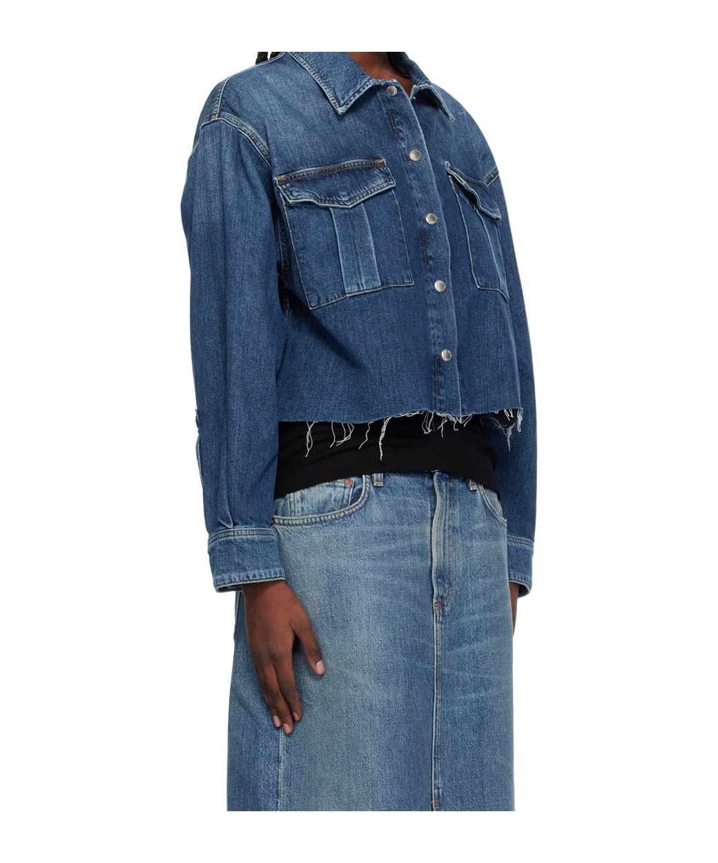 Agolde Nyx Cotton Denim Shirt